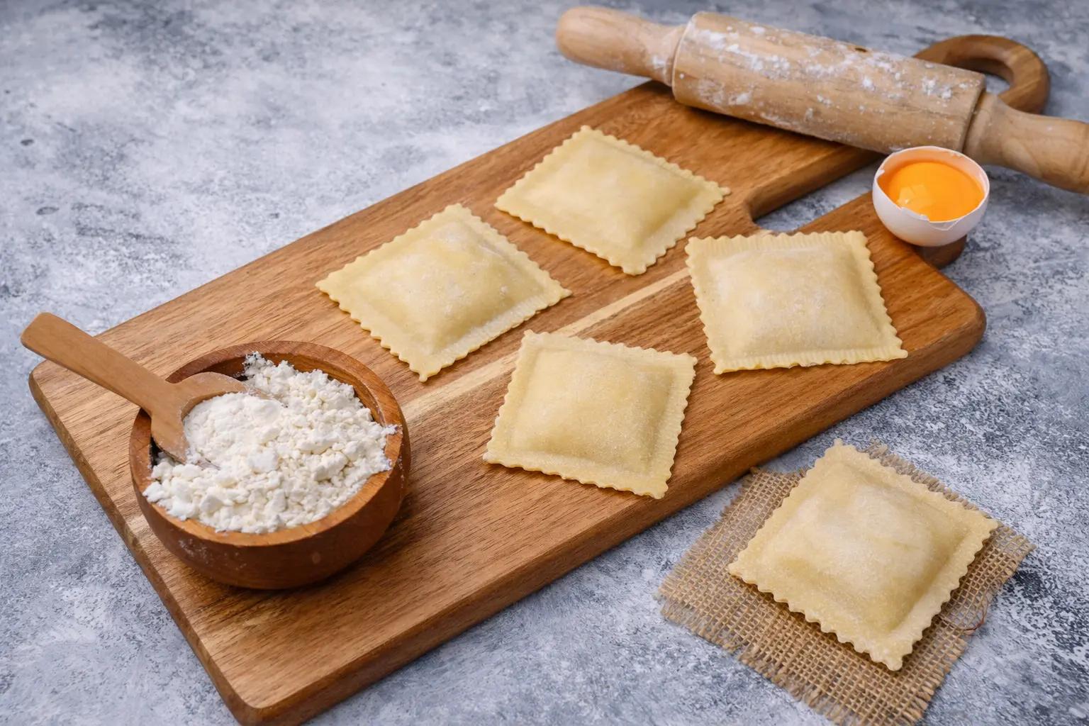 3 MANTARLI RAVİOLİ